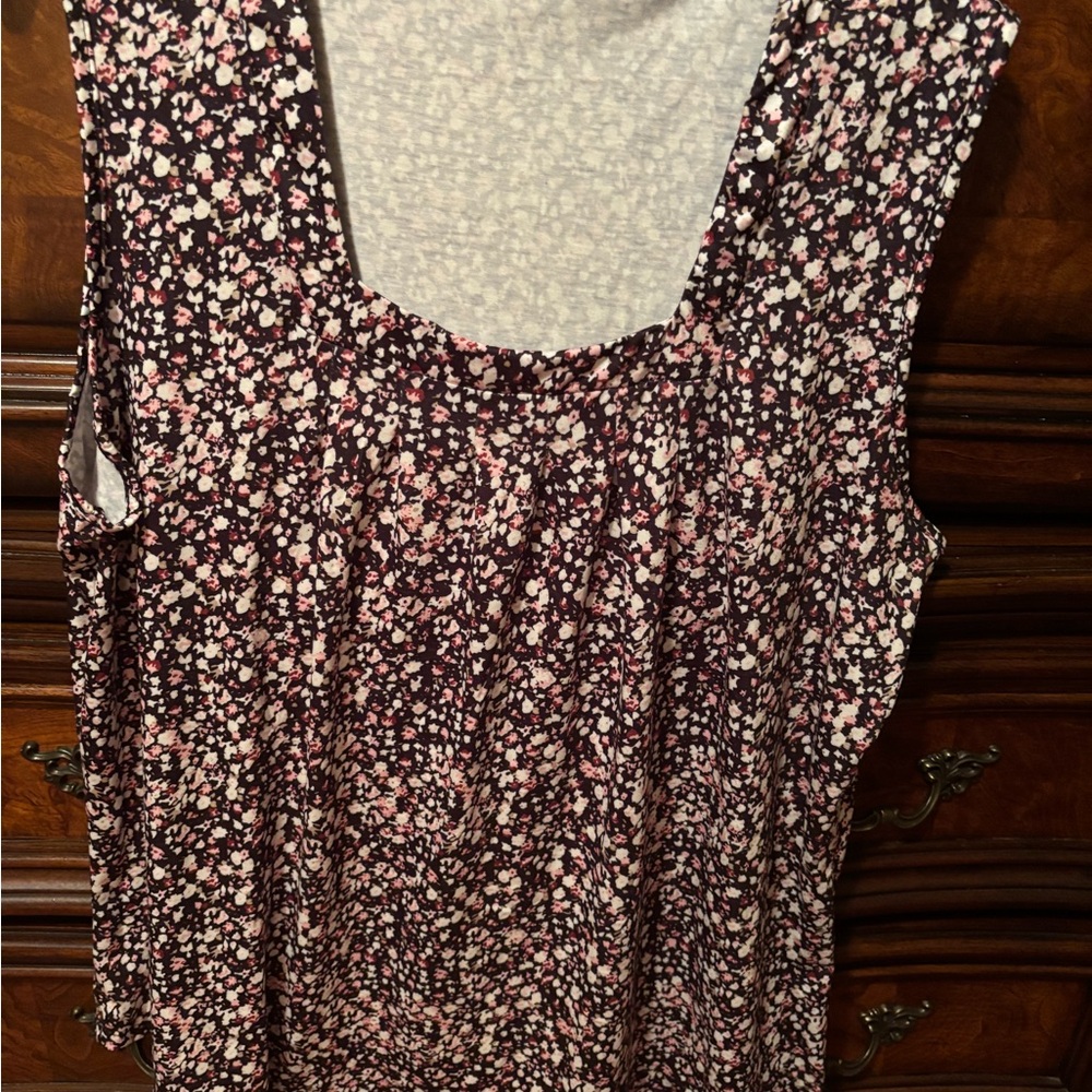Floral Sleeveless Top